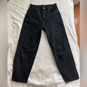 Denim Forum Gia High Rise Carrot size 29 rigid denim cotton